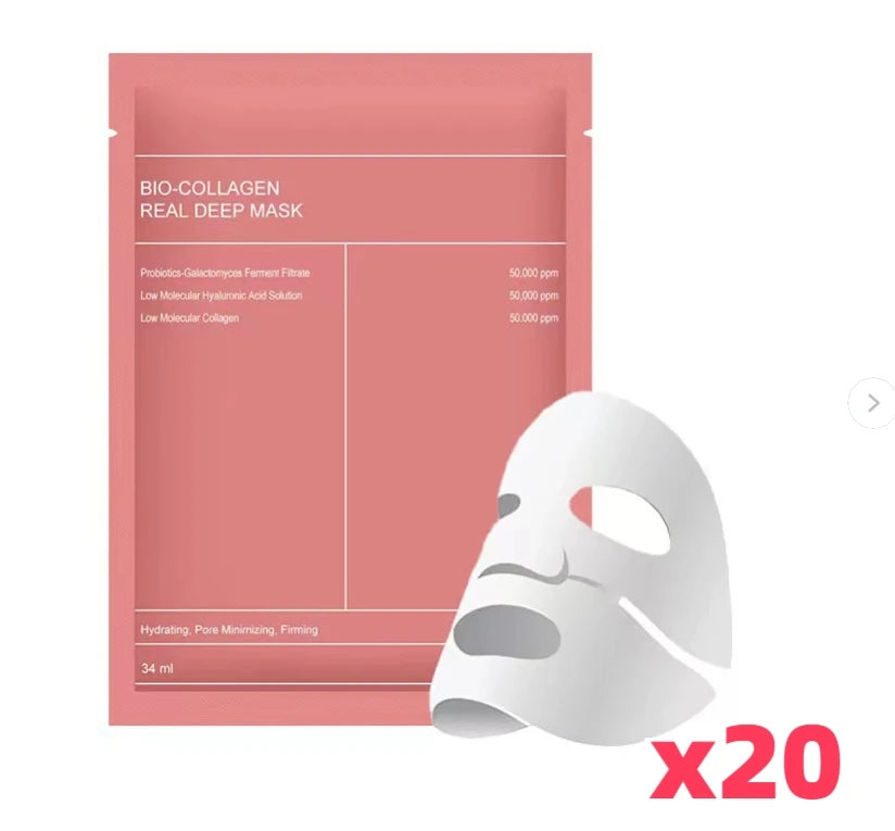 Masque visage au Collagène Bio, Skincare Coréen