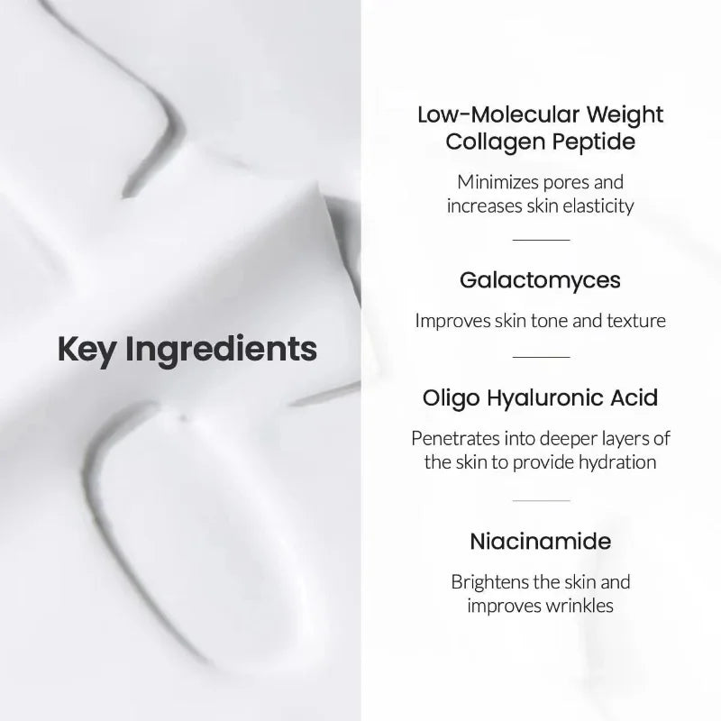 Masque visage au Collagène Bio, Skincare Coréen